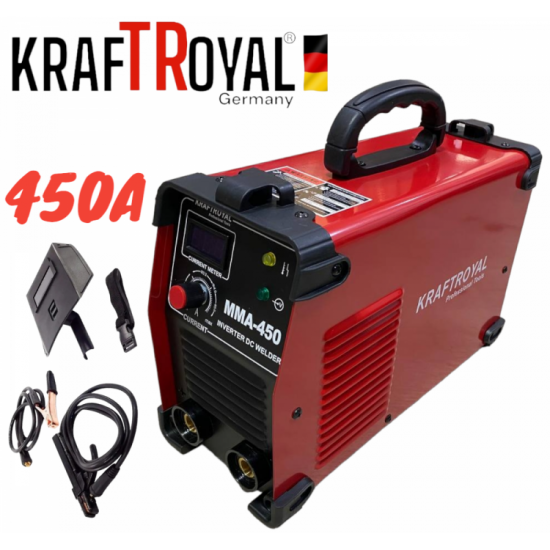 Инверторен Електрожен 450А KRAFT ROYAL Водоустойчив