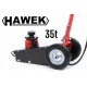 Крик пневмохидравличен 35 тона HAWEK , HW-1016