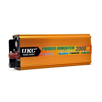 Инвертор на напрежение, UKC, 12V / 24V 220V, мощност 2000W