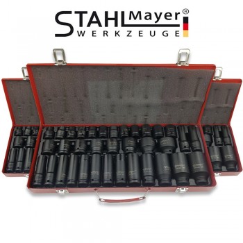 Ударни вложки Stahlmayer 1/2 , 35 бр. ( 8 - 32 )